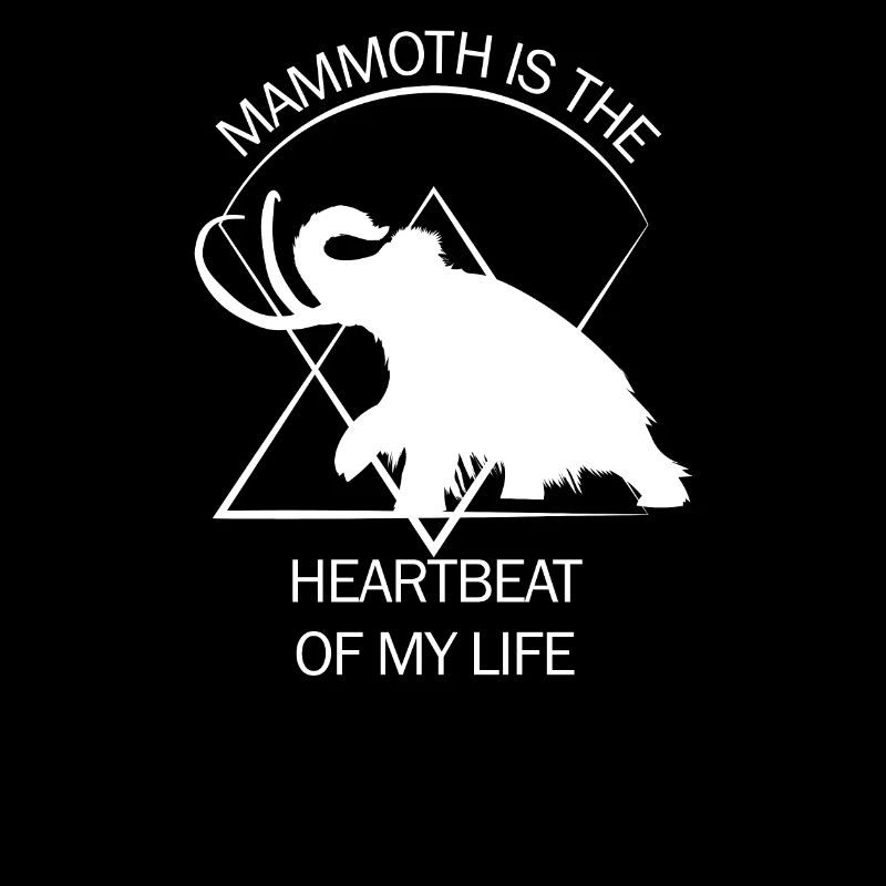 Lustiges Mammut Steinzeit Eiszeit Design Urzeit