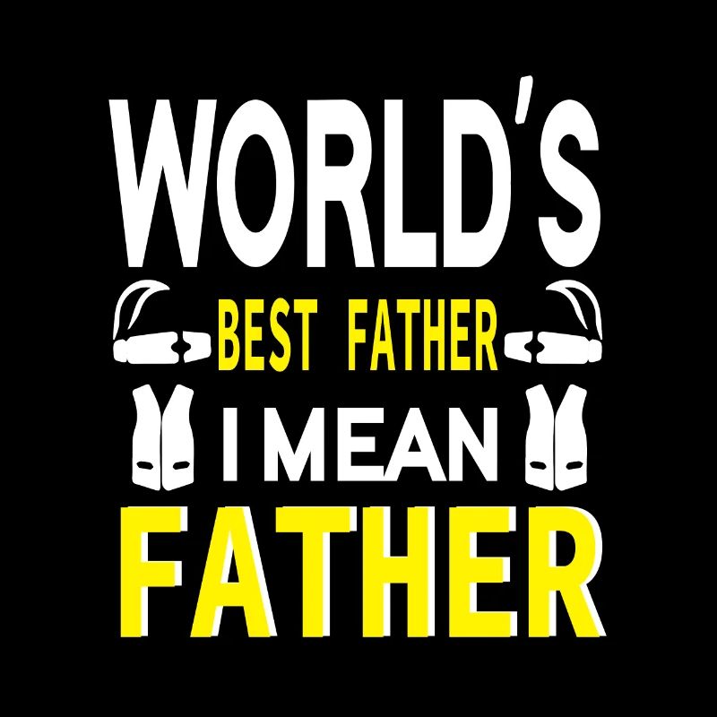 World's Best Farter Mid-Range Dad- Funny Dads
