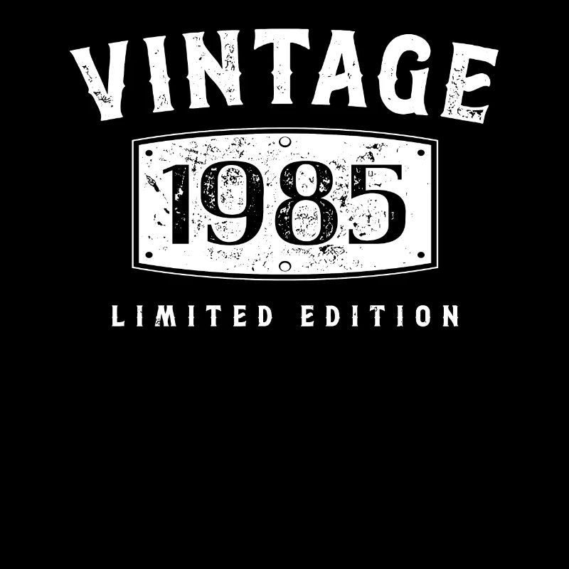 Geburtstag 1985 Limited Edition Vintage 1985