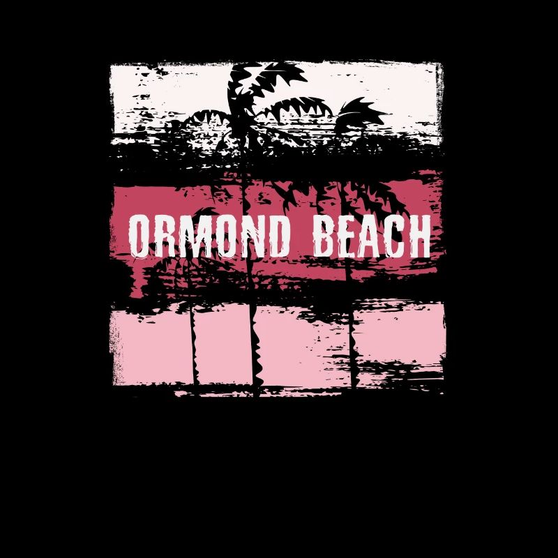 Ormond Beach Floride vacances Souvenir abstrait