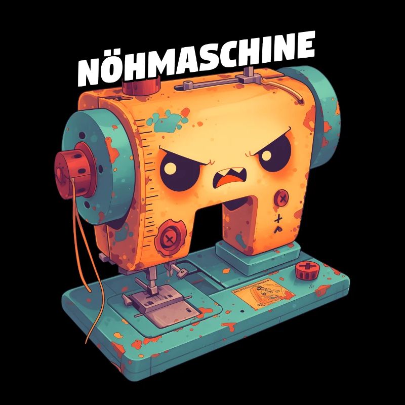 Sewing Machine Sewing Machine Funny Sewing Tailor