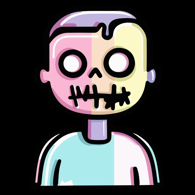 Zombie Halloween Comic