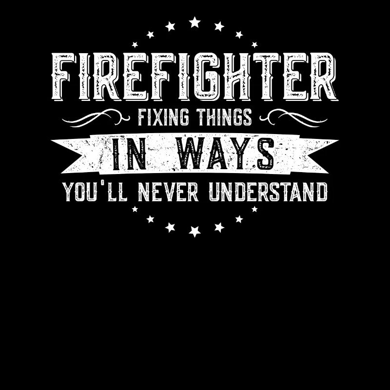 Feuerwehrmann Kollegen Geschenk Beruf Spruch