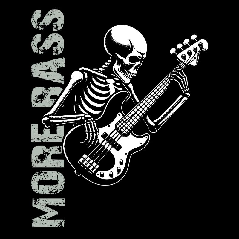 Plus Basse - Skeleton avec Basse