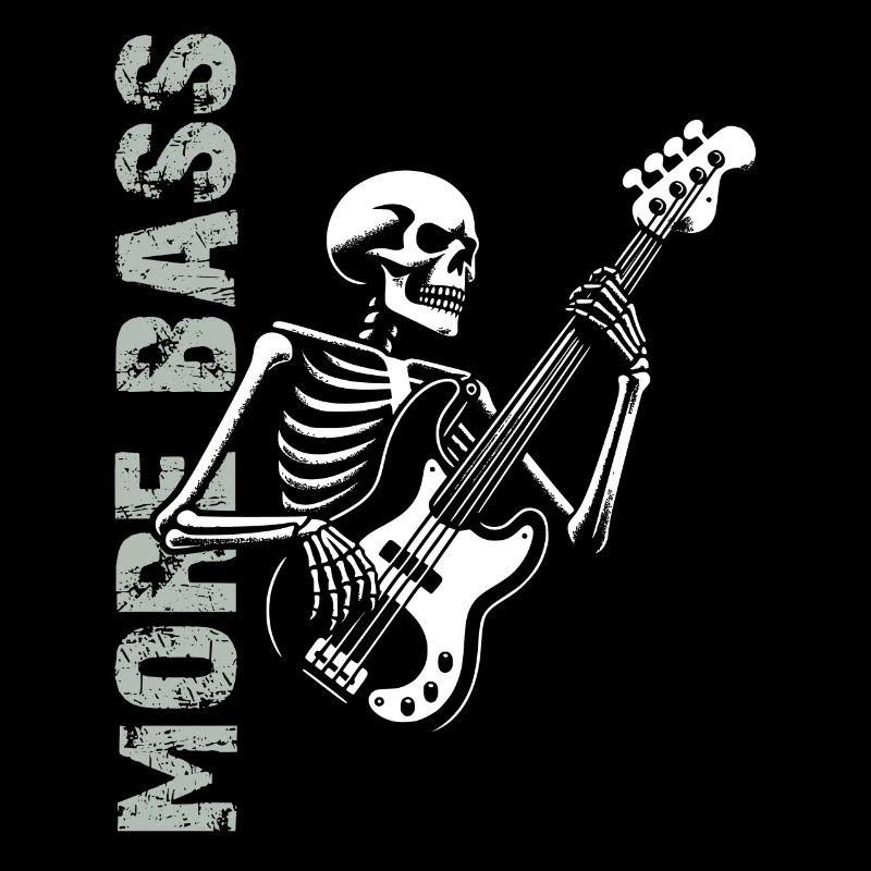 Plus Basse - Skeleton avec Basse
