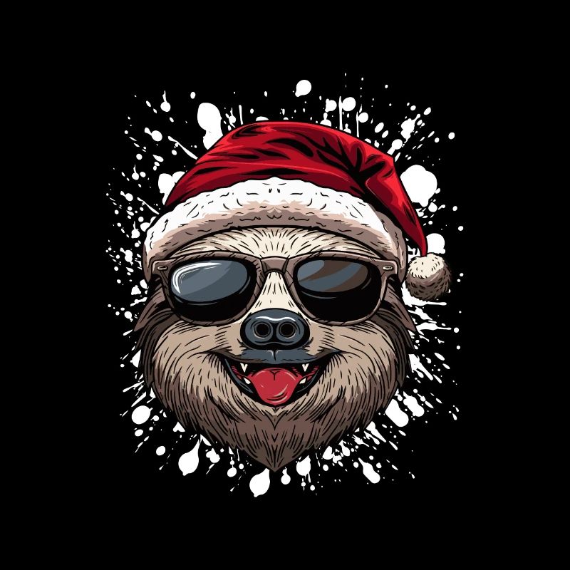 Sloth Christmas Funny
