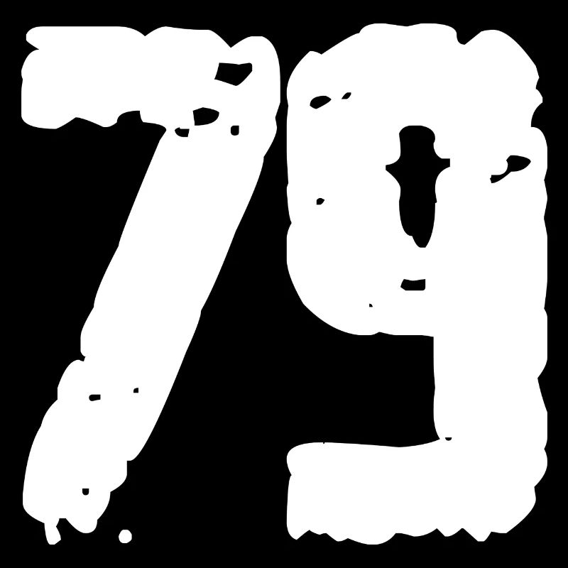 79 Number Vintage