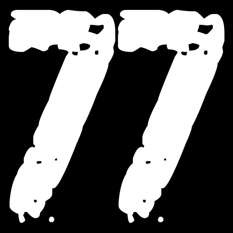 77 Number Vintage