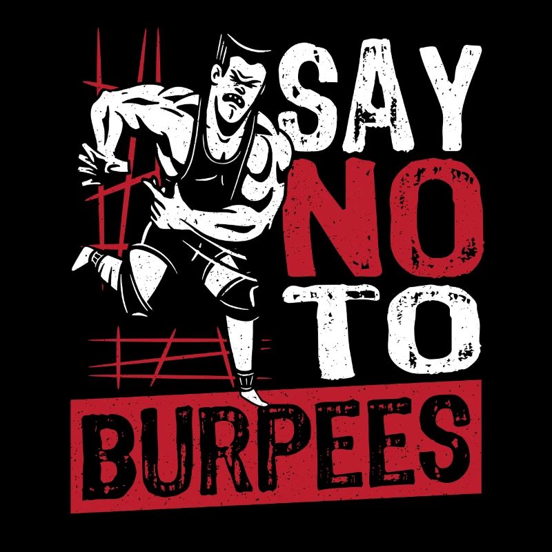 Burpees with high-intensity interval training