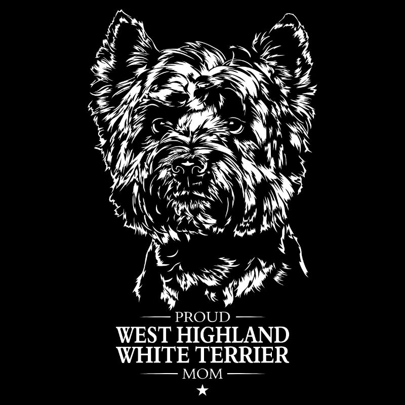 West Highland White Terrier Mom Hunde Wilsigns