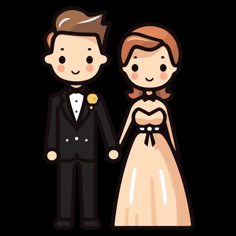 Mariage des jeunes mariés
