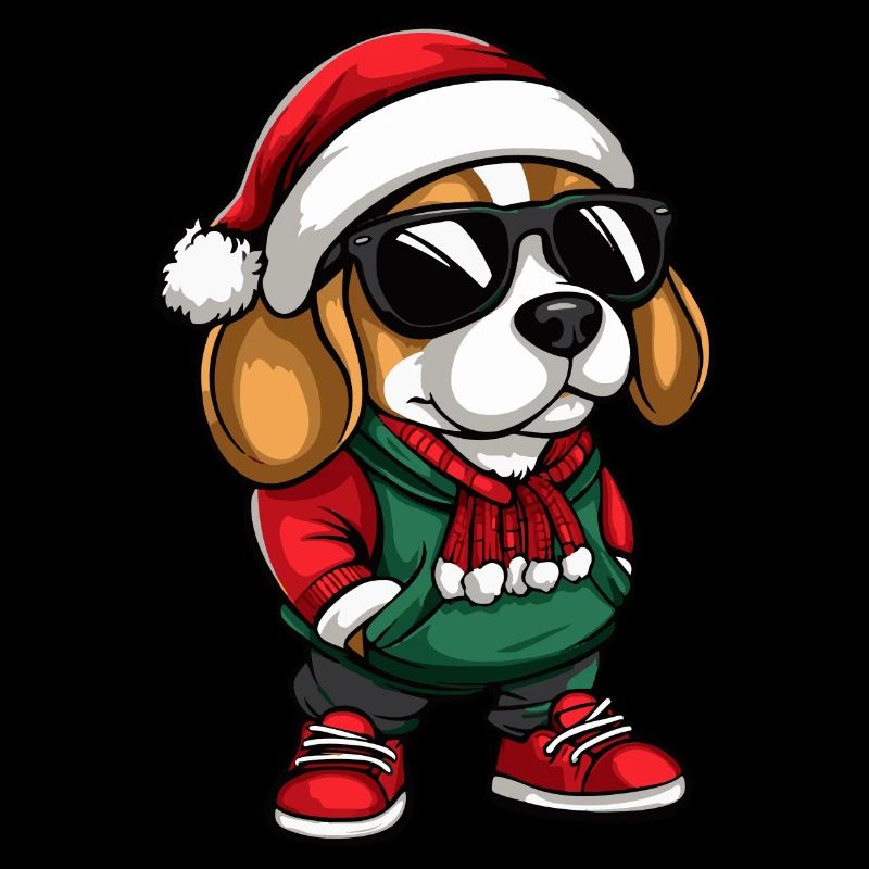 Beagle Chien Noël Noël