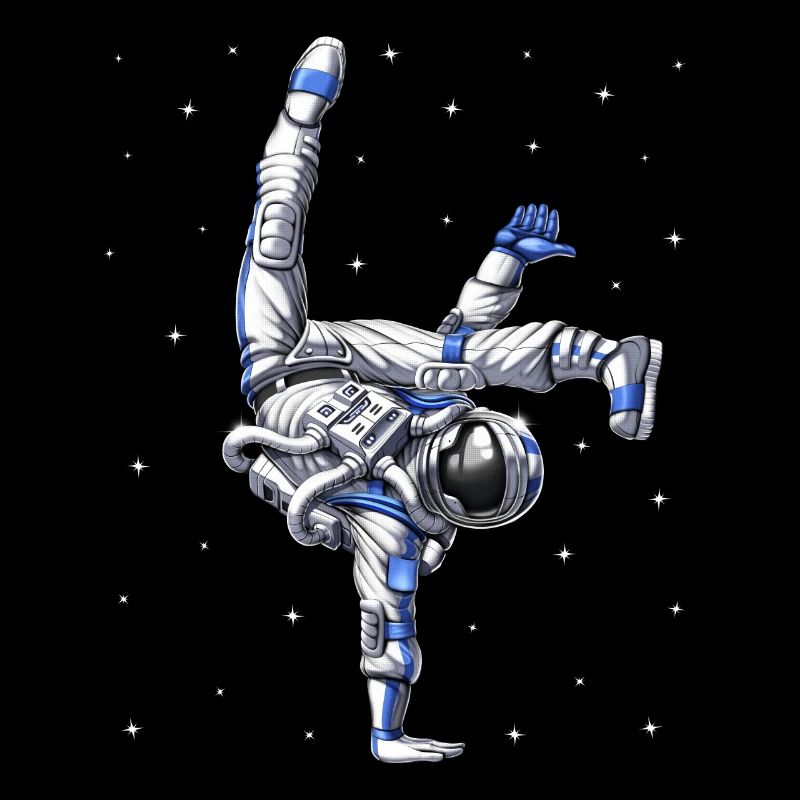 Astronaut Capoeira Dancer