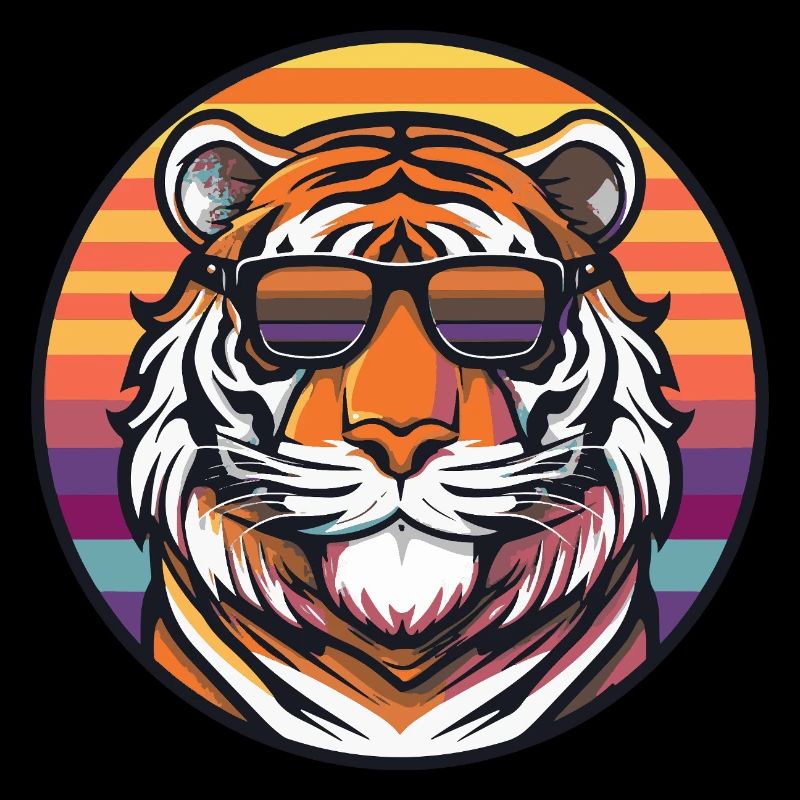 Tiger Comic Cool Été