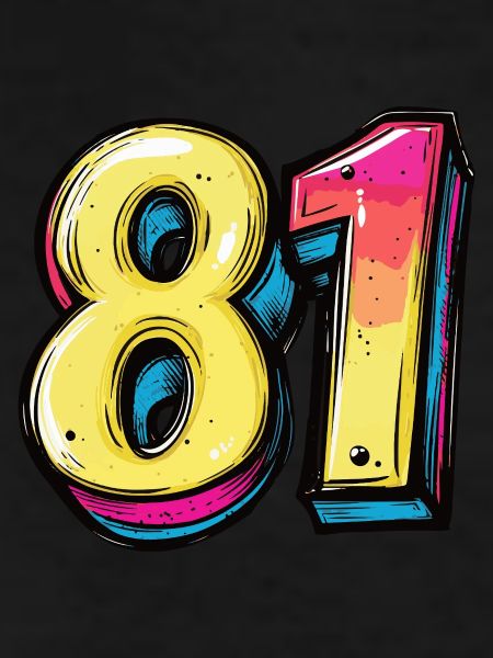 81 Number Comic