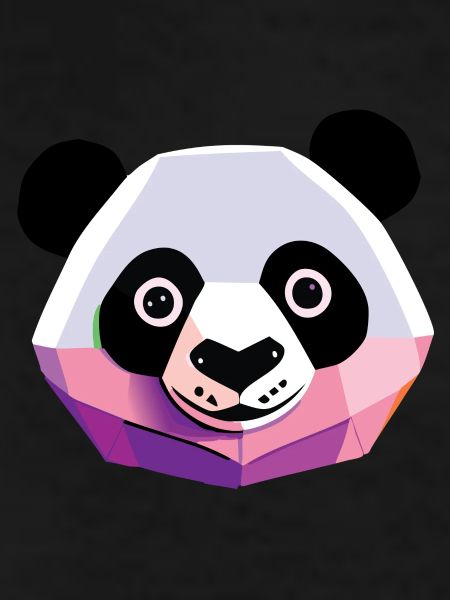 Panda Low Poly