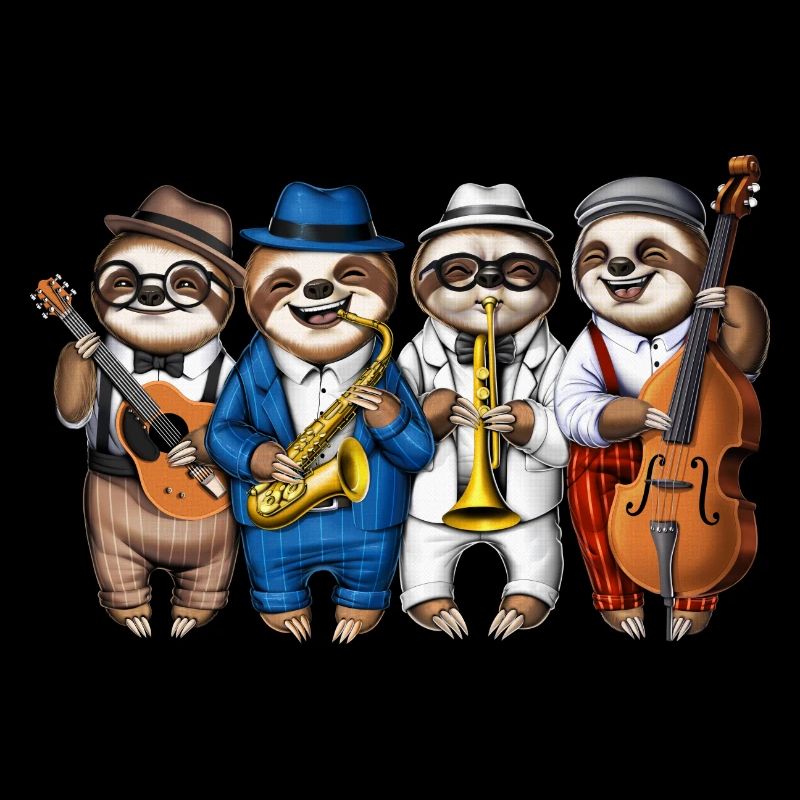 Faultier Jazz Musiker