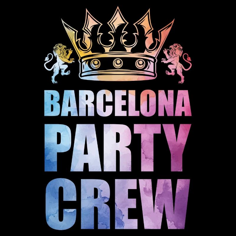 Barcelona Party Crew Spruch