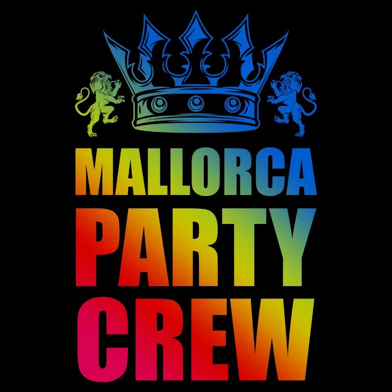 Mallorca Party Crew Spruch