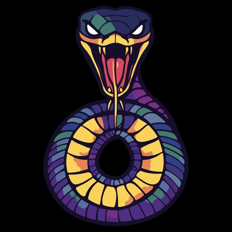 Snake Cobra Halloween Comic