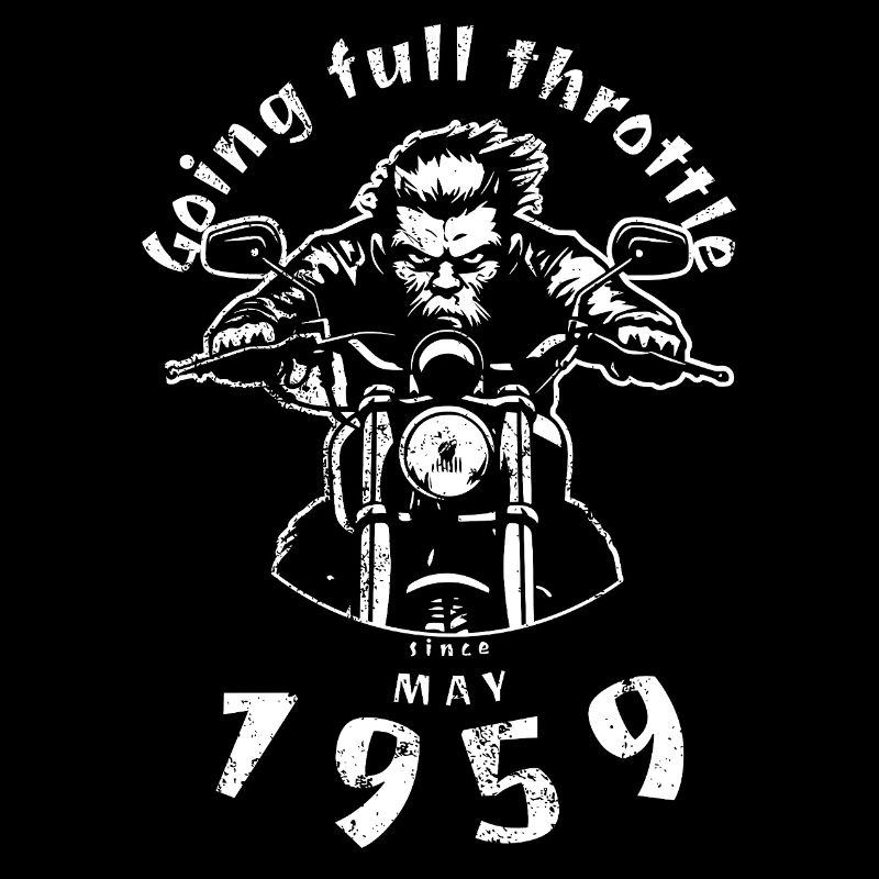 66. Geburtstag Going full throttle since 05/1959