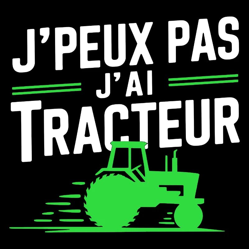 I can't I have Tractor (Green)