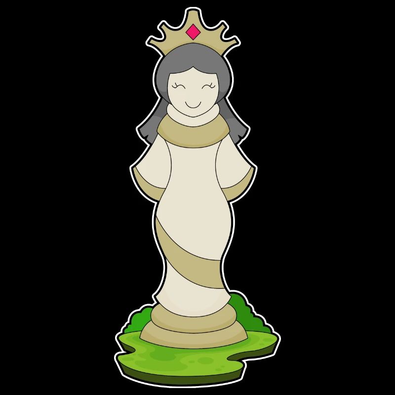 Pièce d’échecs Queen Chess