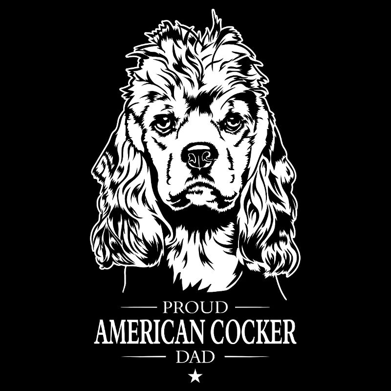 American Cocker Dad Hunde Cocker Spaniel Wilsigns