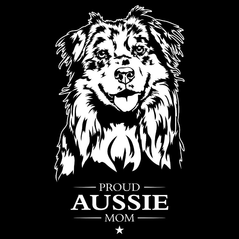 Aussie Mom Hunde Australian Shepherd Hund Wilsigns