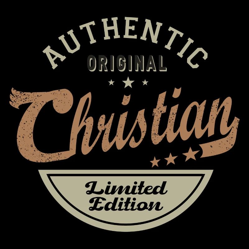 Christian gift personalized name christian