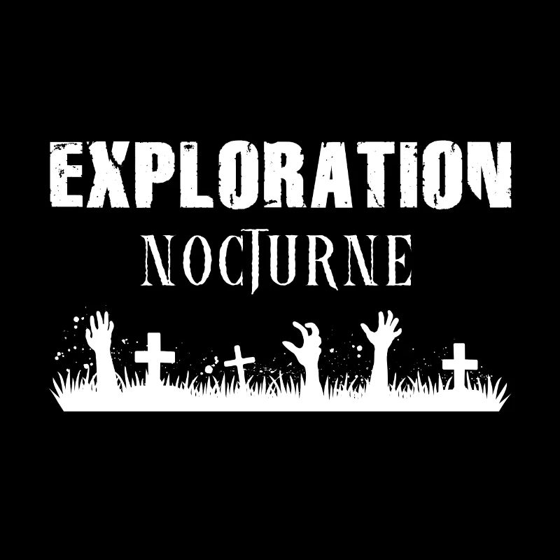 Exploration Nocturne - Blanc