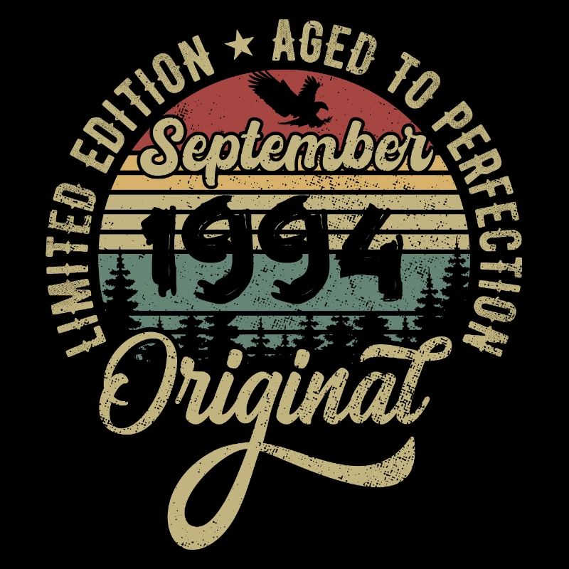 31st birthday September 1994 - 31 years old