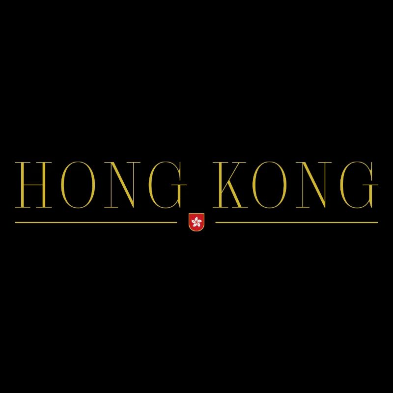 Ich liebe Honkong, Stil Design T-Shirt