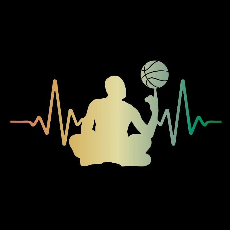 Heartbeat Basketball Pulse ECG