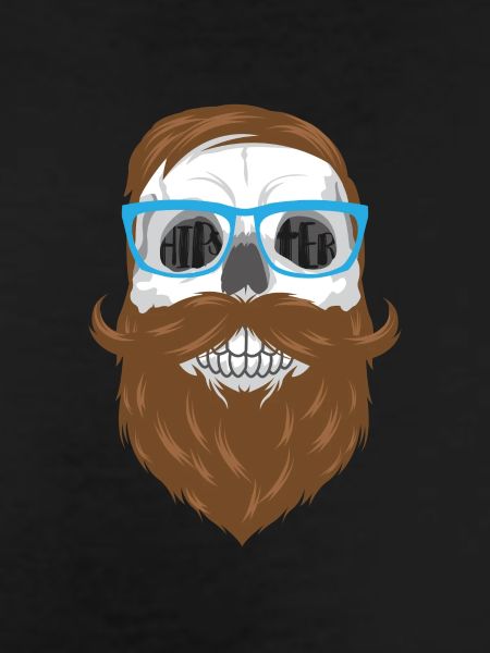 Skull hipster