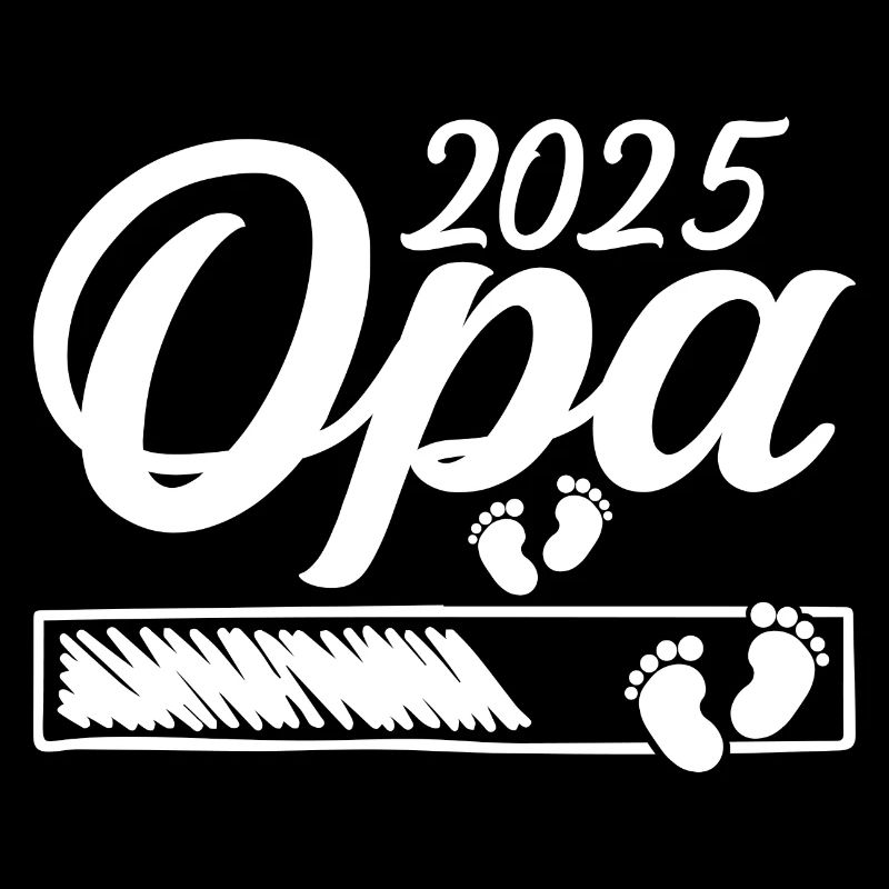 Werdender Opa 2025 Opa loading Geschenk Männer