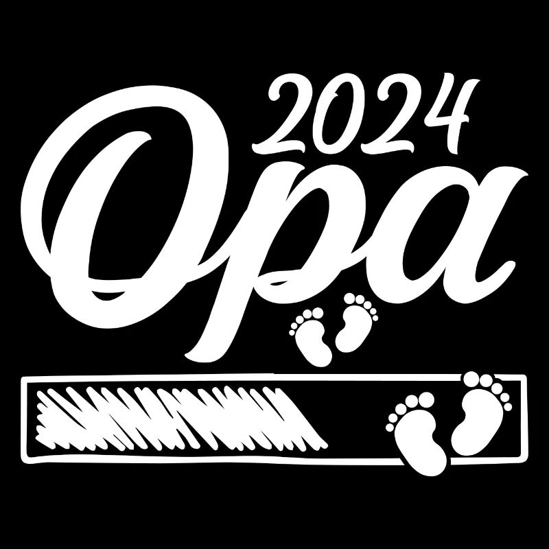 Werdender Opa 2024 Opa loading Geschenk Männer