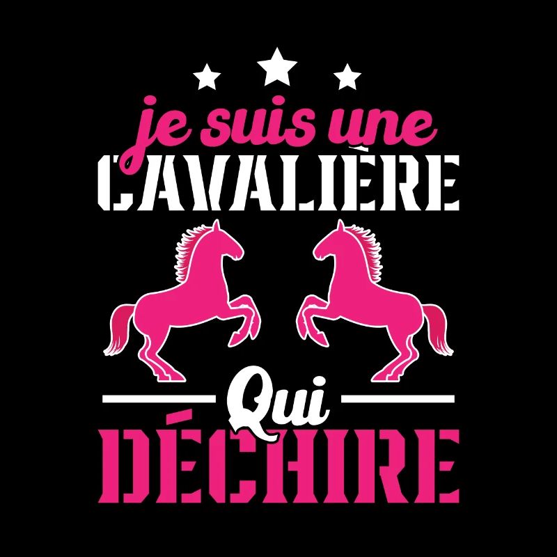 Je Suis Une Cavalière Qui Déchire Cadeau