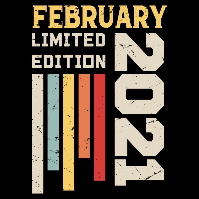 Februar 2021 - Februar 2021 Geburtstagsgeschenk
