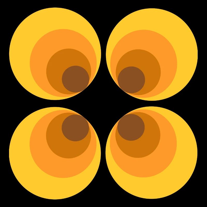 des années 70 motif de fleur