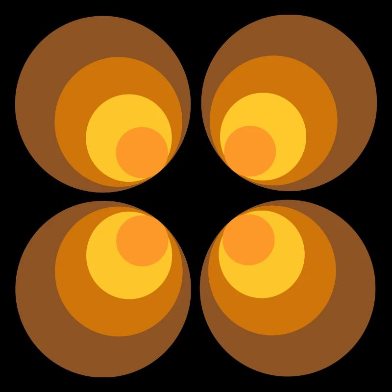 70s Flower Pattern Retro