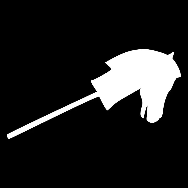 Monter un cheval bâton