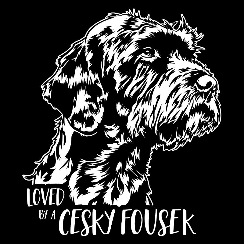 Loved by a Cesky Fousek Jagdhunde Spruch Wilsigns