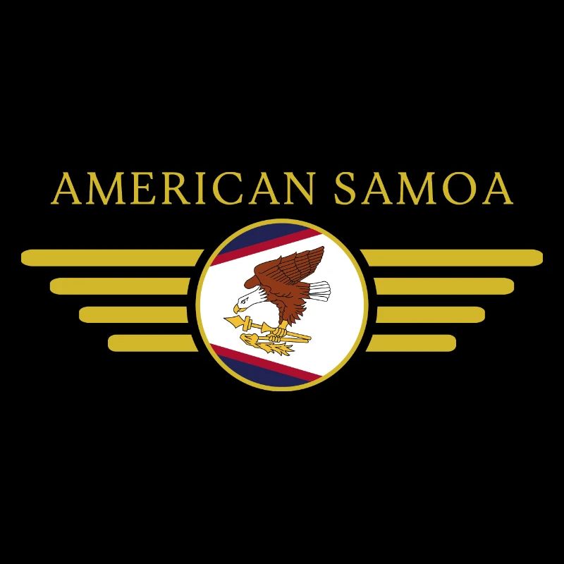 American Samoa, Elegance Style Design T-Shirt