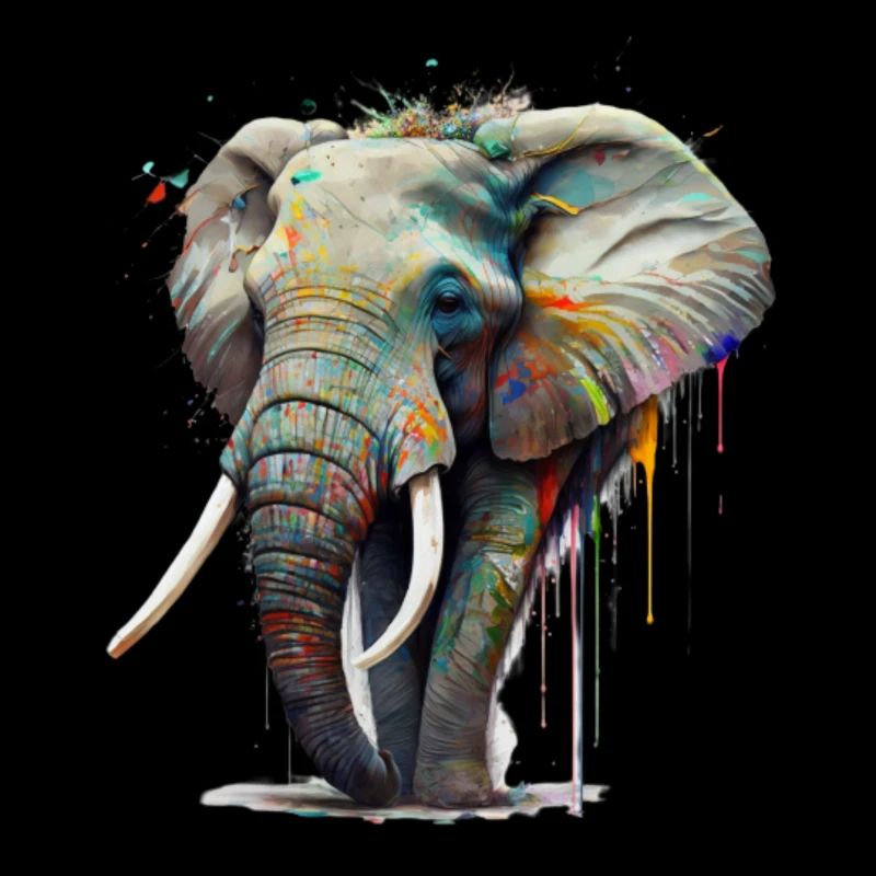 One with Nature - Elephant