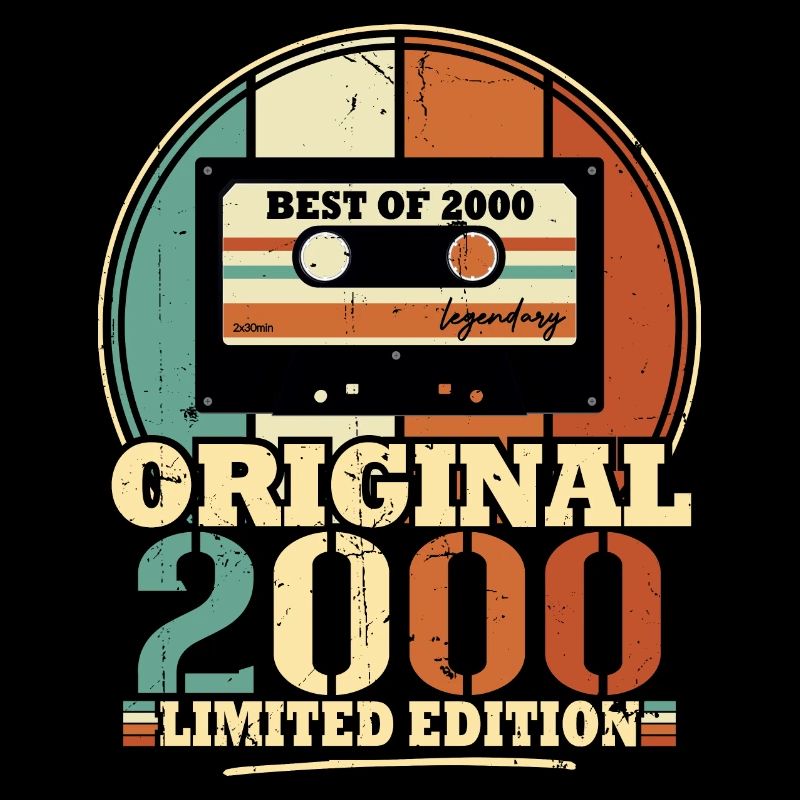 Original 2000 Retro Vintage Geburtstagsgeschenk