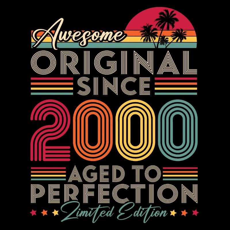 2000 Vintage Original Retro Geburtstagsgeschenk