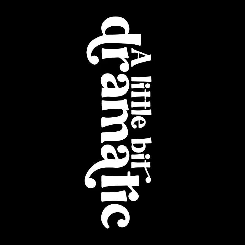 Ein bisschen dramatisch