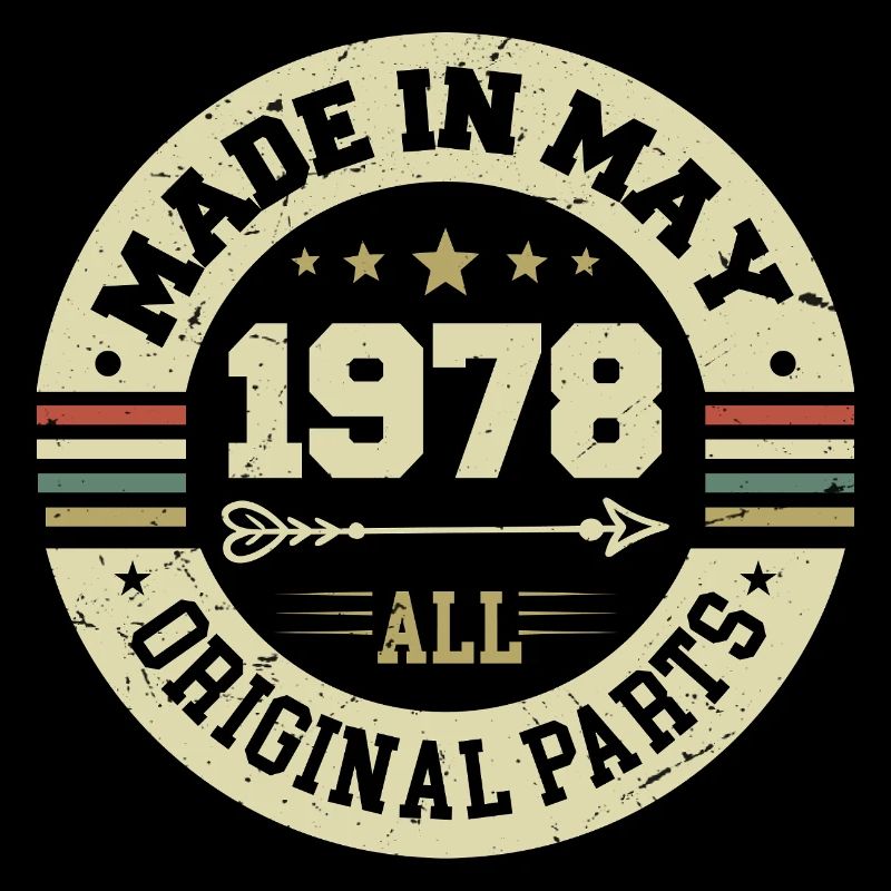 May 1978 Anniversary May 1978 Birthday May 1978