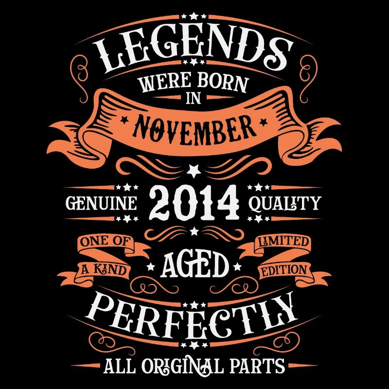 Legends Are Born In November 2014 Gift